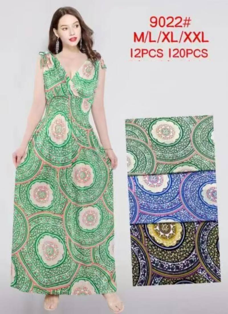 Sukienki damskie Roz M/L-XL/2XL, Mix Kolor Paczka 12 szt 1